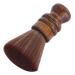 minkissy 1pc Hair Brush Barber Brush Cleaning Sponges Mini Neck Duster Barber Neck Brush Soft Shaving Hair Sponge Neck Cleaner Hair Shaving Brush The Face Care Brush Wood Handle 15X4.5X4.5cm As Shown