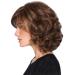 Waselia Real Hair Lace Front Curls Brown Wig | Short Fluffy Cosplay Hair | Women's Realistic Anti-Warping Brown Curly Wigs - Buy Online on GoSupps.com