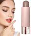 Stick de Maquillage - Bronzer visage en stick la texture cr meuse et longue tenue | Contour Cr meux en B ton | pour Femmes et Filles Mariage Plage Voyage Quotidien Maison Cendre froide