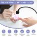 SAVILAND Black Mini UV LED Nail Lamp for Gel Polish Curing | Rotatable Light with Securing Clip for Manicures at Home - Buy Online on GoSupps.com