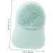 Angoily Silicone Face Brush Face Scrub Brush Face Brush Scrubber Silicone Cleansing Brush Face Scrubbers Face Cleaner Brush Blackheads Deep Pore organ Double Sided Silica Gel 8x6cm Green - Buy Online on GoSupps.com