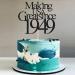 75th Birthday Making USA Greatsince 1949 Cake Topper Cheers to 75 Years Birthday 75 Fabulous Cake Decoration for Happy 75th Birthday Anniversary Party Cake Decorations Supplies (Making1949 black) Black Making1949 - Buy Online on GoSupps.com