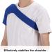 Buy Washable Shoulder Support Strap - Reusable Shoulder Stability Brace for Cuff Relief (Blue) | International Shipping Available - Buy Online on GoSupps.com