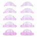 Lnhgh Lash Lift 5 Pair Perm Curls Eyelash Shield - Soft Reusable Eyelash Lifting Tools Eyelash Separator Tool Makeup Beauty Tool for Curls Eyelash Lifting
