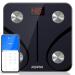 RENPHO Bluetooth Scale for Body Weight, Smart Weight Scale Digital Body Fat BMI Bathroom Scale, Body Composition Monitor with Health Analyzer, 396 lbs 10.2"/260mm