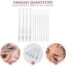 iplusmile Stylo Sourcils Marqueur Blanc 12 Pi ces pour Cartographie Microblading Waterproof Usage Professionnel Salon de Beaut  - Buy Online on GoSupps.com
