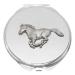 Horse Running Compact Mirror Handbag Gift With Free Engraving 189