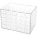 Demeras Nails Organizer Art 23x18x17 120 Grids Nail Decoration Sequence Organize Box Transparent Empty Nail Art Storage Box - Buy Online on GoSupps.com