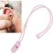 BTE Hearing Aids Clip Rope - Silicone Elastic AntiLoss Lanyard for Children & Adults - Pink - Buy Online on GoSupps.com