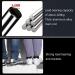 Canes Aluminum Alloy Walking Stick Lightweight Four-Legged Anti-Slip Elderly Walker Height Adjustable Cane with LED Lights for Women Man Outdoor Travel Walking Crutches Journey - Buy Online on GoSupps.com