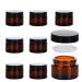 Volila cream cans for filling 30ml - 8 packs of cream containers for DIY cosmetics - Various small containers for creams lotions essential oils and ointments 30 ml - 8 pack