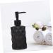 JE COMPRIS Travel Shampoo Container & Hand Soap Dispenser - Glass Liquid Pump for Travel - Eco-Friendly Press Bottle for Liquids - Buy Online on GoSupps.com