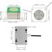 Rain and Snow Sensor - 485 Mode Automatic Heating Module for Indoor/Outdoor Use | Snow & Raindrop Detection System 10-30V - Buy Online on GoSupps.com