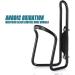 USHAKE Bike Water Bottle Cages - 2 Pack Lightweight Alloy Holder Brackets for MTB Bicycle, Black - Buy Online on GoSupps.com