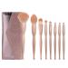 8 Twisted Waist Series Makeup Brush Set Beauty Tools Cross Border Complete Set(As shown black-JoJo's Bizarre Adventure1) As shown PINK