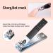 Professional 7-Piece Stainless Steel Manicure Set for Women - Nail Clippers & Pedicure Kit with Travel Case - Buy Online on GoSupps.com