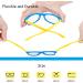Anti Blue Light Reading Glasses for Kids - Yellow & Blue Computer Eyeglasses | Shop Safety Glasses Online - Buy Online on GoSupps.com