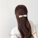 Retro Automatic Hair Barrettes | Rectangle Bows Hair Clips for Women | Acrylic Spring Clasps Hair Slides | Fine, Medium, Thick Hair Accessories - Buy Online on GoSupps.com