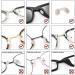 12 Pairs Anti-Slip Eyeglass Nose Pads Comfortable Sponge Nose Pads for Glasses & Sunglasses | Skin Color 1.5mm - Buy Online on GoSupps.com