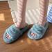 Ladies Outdoor Slippers Fur Slippers Woman Shoes Comfortable Ultra-Soft Vogue Ladies Flip Flops Flat-Soled Outdoor Anti-Skid Rubber Sole Casual Plush Shoes Furry Indoor Slides (B 25CM) - Buy Online on GoSupps.com