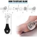 Dualeco Upgraded Stainless Steel Hard Skin Remover - Foot File for Dry/Dead Skin, Callus Remover for Pedicure - Buy Online on GoSupps.com
