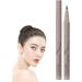 Double Tip Lower Lash | Long Lasting Waterline Eyeliner Smudge Proof Long Lasting Eye Makeup Liquid Eyeliner Ultra Fine Smooth Waterproof Eyeliner for Women Girls Eye Makeup Rowces Dark Brown - Buy Online on GoSupps.com