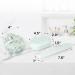 DecorRack Portable Toiletry Set - Mint Green and Rose Pink (4 Piece) | Travel Kit with Soap Case, Bath Sponge, Toothbrush Holders | Ideal for Travel, Gym, Camping, Home and Outdoors - Buy Online on GoSupps.com