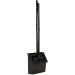Duo-Pan Plastic Lobby Pan and Duo-Sweep Broom Combo | 36 Overall Length x 11-51/64 Width | Black - Buy Online on GoSupps.com