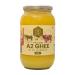 Shiva Organic Desi Gir Cow A2 Ghee | Bilona Method | Organic Grass-Fed | Pure Desi Ghee 33.81 Fl.Oz (1 Litre)