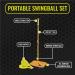 Swingball Tournament - Adjustable Height Tether Tennis Game with Foam Ball, Indoor & Outdoor Base, Carrying Case - Ages 4 - Buy Online on GoSupps.com