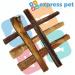 Express Pet Supplies 20 x 8" Inch (20cm) Long Thick Bulls PIZZLES Pizzle Bully Sticks Dog Treat Chew - Buy Online on GoSupps.com