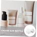 minkissy Cream Cosmetic Sample Containers Lotion Containers Acrylic Bottle for Cream Pressing Sub Container Press-type Container Lotion Jar Round Essence Acrylic Acid Travel - Buy Online on GoSupps.com