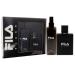 FILA Black - Invigorating and Spicy EDT Fragrance and Body Spray for Him - Extra Strength Long Lasting Scent Payoff - Trendy Rectangular Streamlined Portable Bottle Design - 2 pc Gift Set 2 Fl Oz (Pack of 1) - Buy Online on GoSupps.com