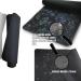Groundmate Kit - Universal Earth Mat for Bed Yoga & Computer | Reduces EMF Stress Pain & Inflammation | Black Conductive Carbon - Buy Online on GoSupps.com