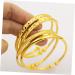 Zerodeko 2 Pcs Cuff Bangle Friend Bracelet Gifts Open Bangle Gold Women Bracelet Open Bracelets Golden Bangle Bracelet Open Gold Cuff Kids Bracelet Golden Bracelet Miss Personality Jewelry 5.8X0.6CMx2pcs As Shownx2pcs - Buy Online on GoSupps.com