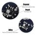 Unicra Silver Wedding Crystal Flower Hair Vine | Bridal Headpiece & Hair Accessories for Brides - Buy Online on GoSupps.com