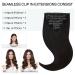 Doores Clip-In Extensions - Real Human Hair Natural Black 50cm (20 Inch) 7 Pieces 110g Remy Seamless Hair Extensions - Buy Online on GoSupps.com
