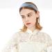 RDNKVB Satin Hairband Rigid and Flexible Hair Hoop Thin with Width 3 cm (Blue) - Buy Online on GoSupps.com