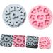 Zerodeko 2pcs Donut Mold Silicone Molds Heart Decor Heart Cake Pan Heart Pudding Mold De para Gelatinas Biscuits Mold Biscuits Mould Fondant Mold Fudge Food Supplement Box Silica Gel Baby 20.5X20.5X2CM - Buy Online on GoSupps.com