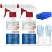 Gelmalls Cleaner Gelmalls Bathroom Cleaner Quick-Acting Foaming Stain Remover Spray Gelmalls Cleaner Spray Gelmalls Cleaner Foam Spray for Kitchen Bathroom 60ml (2pcs)