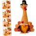 Alipis Dwarf Turkey Decor Ornament Thanksgiving Turkey Gnome Thanksgiving Stuffed Gnome Autumn Fireplace As Shown 1 35X6X5CM - Buy Online on GoSupps.com