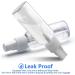 2oz Mini Spray Bottles - Travel Size Plastic Hand Spritzer for Liquids | Refillable Alcohol Spray with Funnel and Labels - Buy Online on GoSupps.com