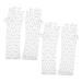 FOMIYES 6 Pairs Nail Gloves Mittens Manicure Dryer Gloves Manicure Accessories Nail Dryer Glove Gloves Nail Gloves Nail Art Gel Hand White Protector Polyester Women's - Buy Online on GoSupps.com