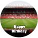 Old Trafford Pitch and Name Man Utd Personalised 7.5 inch Round PRECUT Edible Icing or Rice paper Cake Topper Decoration Birthday - Buy Online on GoSupps.com