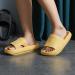 Sliders Cloud Slippers Women Men Non-Slip Mens Womens Slippers Cloud Sliders Soft Flip Flops with Thick Sole for Shower Bathroom Pool Beach 7 UK Yellow - Buy Online on GoSupps.com