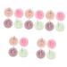 Beavorty 20 Pcs Bath Ball Artifact for Bathing Pa Frosted 12x12cmx5pcs