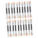 Ipetboom 30pcs Eye Shadow Stick Eyeshadow Makeup Tools Double-sided Eye Shadow Applicator Woman Girl