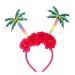 HOXIEYA Summer Headband Palm Tree Hair Band Cute Palm Summer Hair Hoop Design Hair Accessories Hawaii Beach Party Hair Headdress Decoration - palm