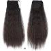 iLUU Ponytail tie clip in hair extensions hairpiece binding ponytail extension 22 inches 90 g 4A # chocolate brown long corn ponytail binding synthetic hair - Buy Online on GoSupps.com