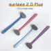 Surlees 2.0 Plus Back Scrubber for Shower - Enamel Blue Bath Brush for Men, Women, Elderly - 15 - Buy Online on GoSupps.com